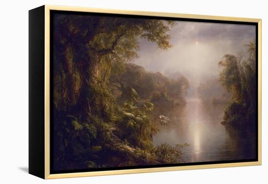 El Rio De Luz (The River of Light), 1877 (Oil on Canvas)-Frederic Edwin Church-Framed Premier Image Canvas