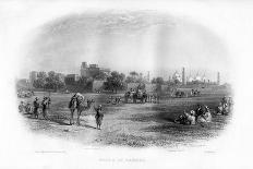 Walls of Lahore, 19th Century-EL Roberts-Framed Premier Image Canvas