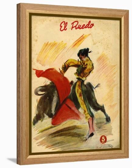 El Ruedo, Magazine Cover, Spain, 1954-null-Framed Premier Image Canvas