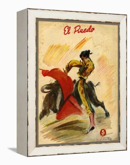 El Ruedo, Magazine Cover, Spain, 1954-null-Framed Premier Image Canvas