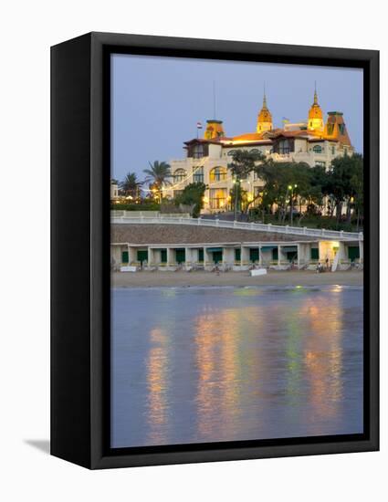 El Salamiek Palace Hotel and Casino, Alexandria, Egypt-Darrell Gulin-Framed Premier Image Canvas