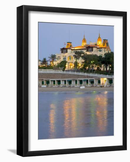 El Salamiek Palace Hotel and Casino, Alexandria, Egypt-Darrell Gulin-Framed Photographic Print