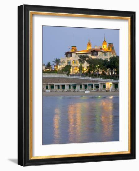 El Salamiek Palace Hotel and Casino, Alexandria, Egypt-Darrell Gulin-Framed Photographic Print