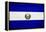 El Salvador Flag Design with Wood Patterning - Flags of the World Series-Philippe Hugonnard-Framed Stretched Canvas