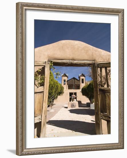 El Santuario De Chimayo, Built in 1816, Chimayo, New Mexico, United States of America, North Americ-Richard Maschmeyer-Framed Photographic Print