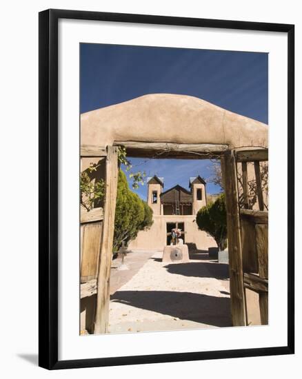 El Santuario De Chimayo, Built in 1816, Chimayo, New Mexico, United States of America, North Americ-Richard Maschmeyer-Framed Photographic Print