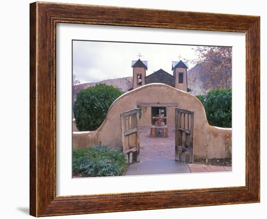 El Santurario, Chimayo, New Mexico, USA-Rob Tilley-Framed Photographic Print