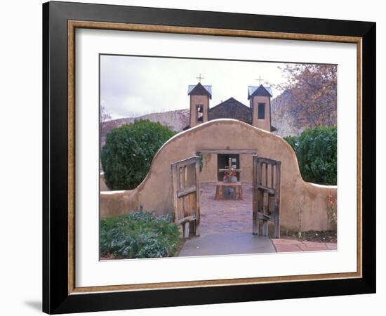 El Santurario, Chimayo, New Mexico, USA-Rob Tilley-Framed Photographic Print