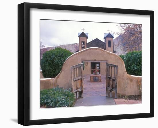 El Santurario, Chimayo, New Mexico, USA-Rob Tilley-Framed Photographic Print