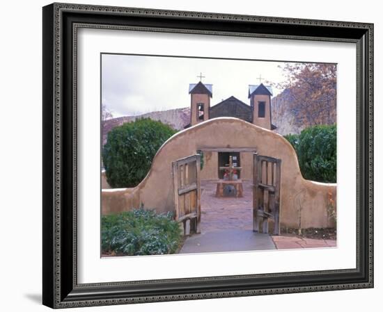 El Santurario, Chimayo, New Mexico, USA-Rob Tilley-Framed Photographic Print