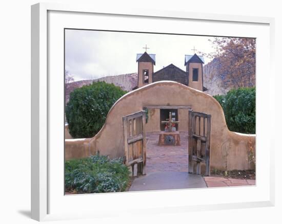 El Santurario, Chimayo, New Mexico, USA-Rob Tilley-Framed Photographic Print