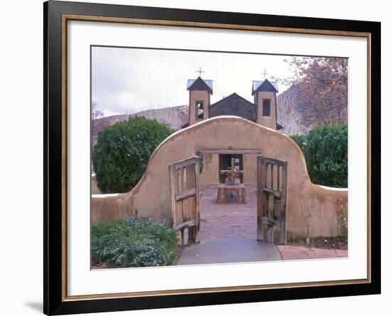 El Santurario, Chimayo, New Mexico, USA-Rob Tilley-Framed Photographic Print