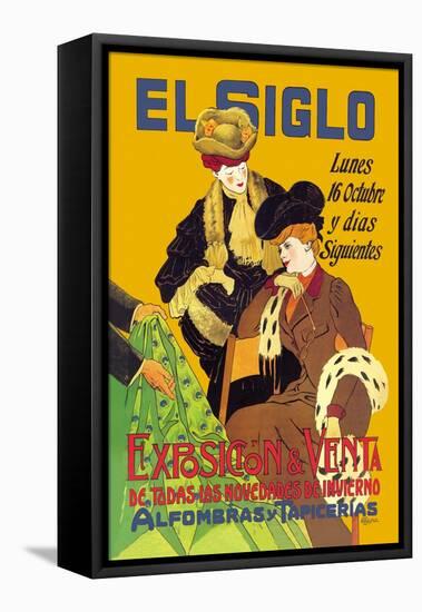 El Siglo: Exposicion y Venta-Milo Winter-Framed Stretched Canvas