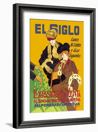 El Siglo: Exposicion y Venta-Milo Winter-Framed Art Print