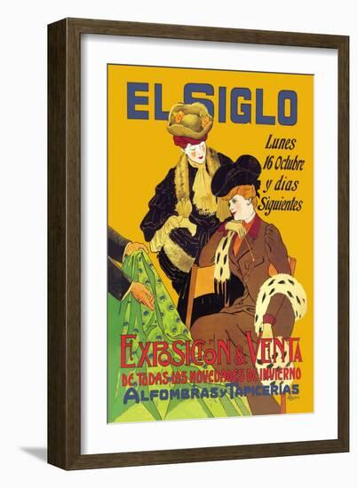 El Siglo: Exposicion y Venta-Milo Winter-Framed Art Print