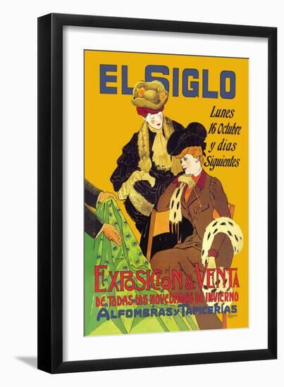 El Siglo: Exposicion y Venta-Milo Winter-Framed Art Print