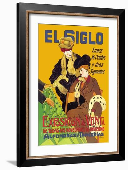 El Siglo: Exposicion y Venta-Milo Winter-Framed Art Print