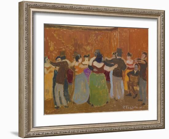 El Tango, Cabaret, c.1932-Pedro Figari-Framed Giclee Print