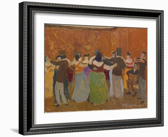 El Tango, Cabaret, c.1932-Pedro Figari-Framed Giclee Print