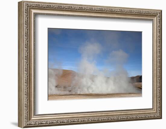 El Tatio Geyser Located in the Andes in Northern Atacama, Chile-Mallorie Ostrowitz-Framed Photographic Print