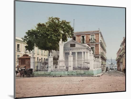 El Templete, Havana-William Henry Jackson-Mounted Photo
