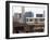 El Train on the Elevated Train System, the Loop, Chicago, Illinois, USA-Amanda Hall-Framed Photographic Print