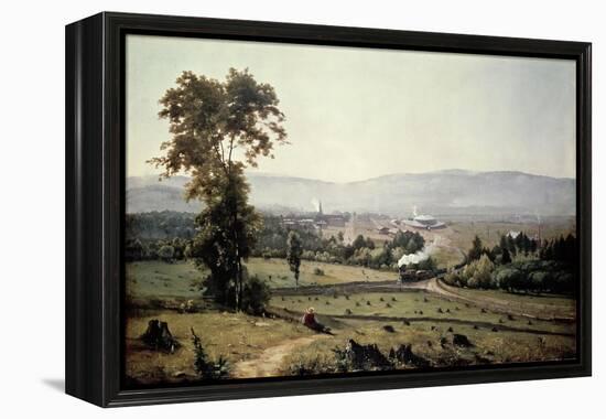 El Valle De Lackawanna-George Inness-Framed Premier Image Canvas