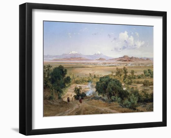 El Valle de Mexico (1875), Národni Muzeum, Praga, Chequia-José María Velasco-Framed Giclee Print