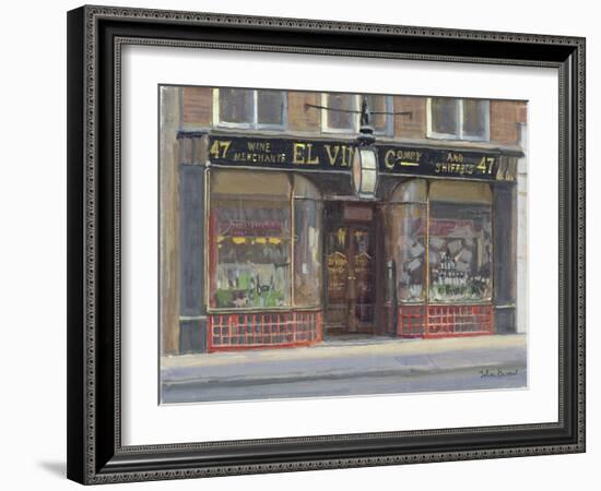 El Vino's, Fleet Street-Julian Barrow-Framed Giclee Print