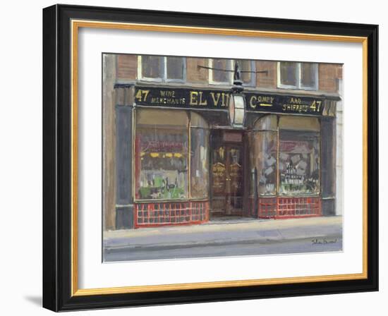 El Vino's, Fleet Street-Julian Barrow-Framed Giclee Print