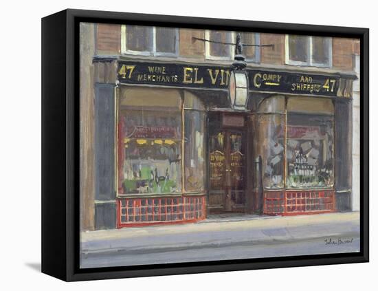 El Vino's, Fleet Street-Julian Barrow-Framed Premier Image Canvas