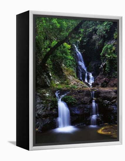 Elabana Falls-Bill Ross-Framed Premier Image Canvas