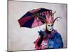 Elaborate Costume for Carnival, Venice, Italy-Darrell Gulin-Mounted Photographic Print