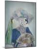 Elaborate Costume for Carnival, Venice, Italy-Darrell Gulin-Mounted Photographic Print