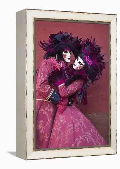 Elaborate Costumes for Carnival Festival, Venice, Italy-Jaynes Gallery-Framed Premier Image Canvas