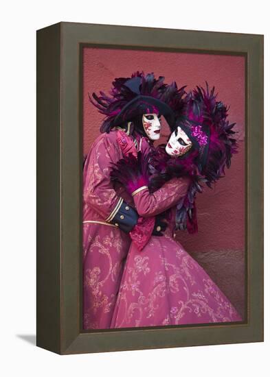 Elaborate Costumes for Carnival Festival, Venice, Italy-Jaynes Gallery-Framed Premier Image Canvas