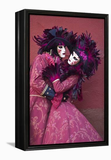 Elaborate Costumes for Carnival Festival, Venice, Italy-Jaynes Gallery-Framed Premier Image Canvas