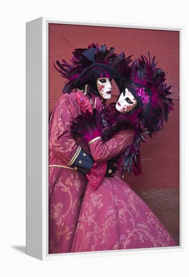 Elaborate Costumes for Carnival Festival, Venice, Italy-Jaynes Gallery-Framed Premier Image Canvas