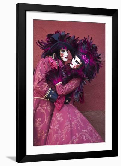 Elaborate Costumes for Carnival Festival, Venice, Italy-Jaynes Gallery-Framed Premium Photographic Print