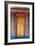 Elaborate Gilded Temple Door and Glass Mosaic on Exterior Wall-null-Framed Photographic Print