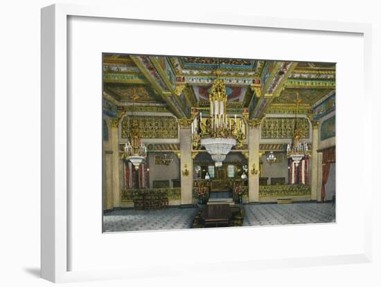 'Elaborate Interior of Casino and Famous Gold Bar, Hotel Agua Caliente', c1939-Unknown-Framed Giclee Print