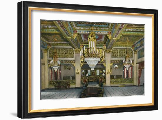 'Elaborate Interior of Casino and Famous Gold Bar, Hotel Agua Caliente', c1939-Unknown-Framed Giclee Print