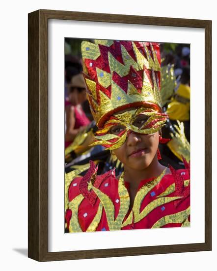 Elaborately Costume, Fort-De-France, Martinique, French Antilles, West Indies-Scott T. Smith-Framed Photographic Print