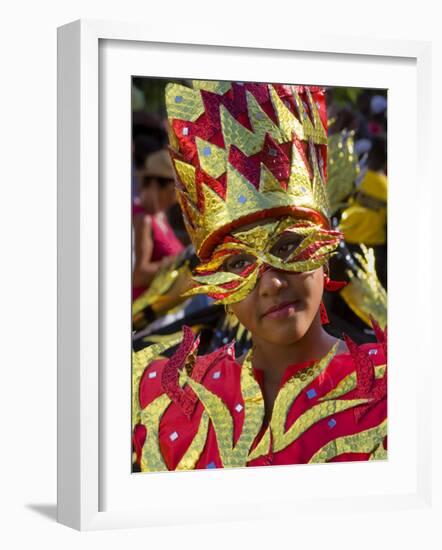 Elaborately Costume, Fort-De-France, Martinique, French Antilles, West Indies-Scott T. Smith-Framed Photographic Print