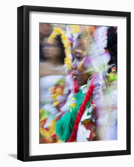 Elaborately Costume, Fort-De-France, Martinique, French Antilles, West Indies-Scott T^ Smith-Framed Photographic Print