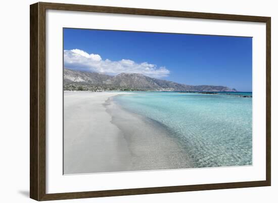 Elafonisi Beach, West Coast, Natural Park, Red Sand, Crete, Greek Islands, Greece, Europe-Markus Lange-Framed Photographic Print