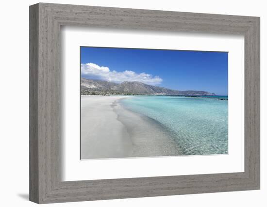 Elafonisi Beach, West Coast, Natural Park, Red Sand, Crete, Greek Islands, Greece, Europe-Markus Lange-Framed Photographic Print