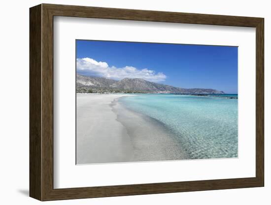 Elafonisi Beach, West Coast, Natural Park, Red Sand, Crete, Greek Islands, Greece, Europe-Markus Lange-Framed Photographic Print