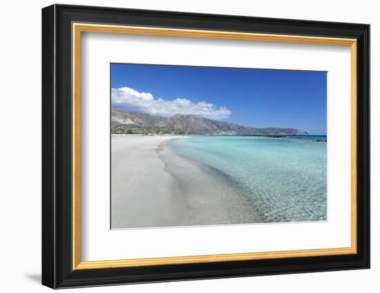 Elafonisi Beach, West Coast, Natural Park, Red Sand, Crete, Greek Islands, Greece, Europe-Markus Lange-Framed Photographic Print