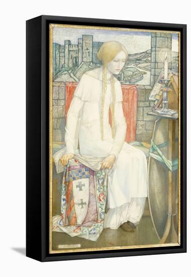 Elaine-Edward Reginald Frampton-Framed Premier Image Canvas